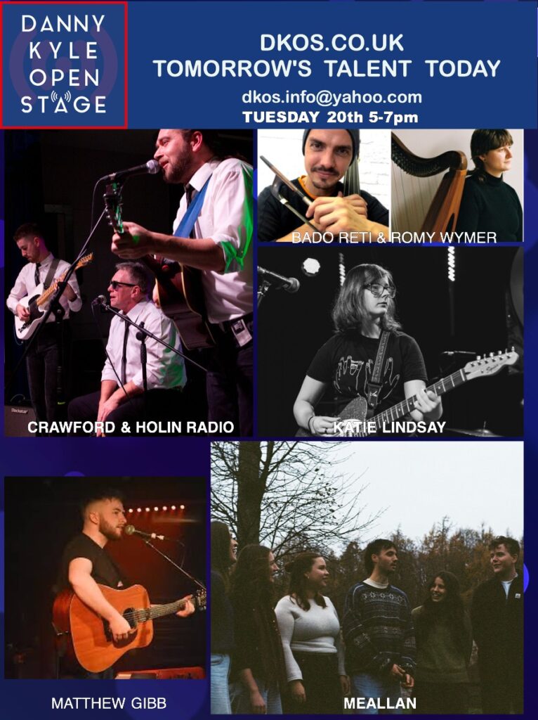 Danny Open Danny Kyle Open Stage – Day 3 – Celtic Connections – January 20, 2026 ...